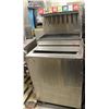 Image 1 : R69) LANCER 8 HEAD BEVERAGE DISPENSER W/ ICE BIN