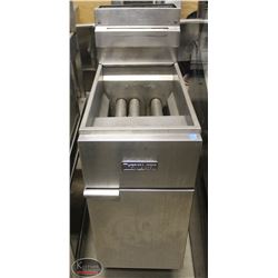 R72) THERMA-TEK 40LBS NATURAL GAS DEEP FRYER