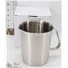 Image 1 : 1000ML STAINLESS STEEL GRADUATED MEASURE