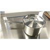 Image 1 : 4.5QT HEAVY DUTY STAINLESS SAUCE PAN, JR 47642