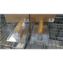 1LB STAINLESS STEAK WEIGHTS - LOT OF 2