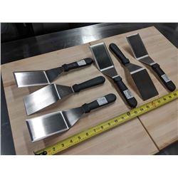 5" X 3" HAMBURGER TURNERS-LOT OF 6