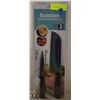 Image 1 : NEW 2PC TITANIUM COATED KNIFE SET BY: RAINBOW