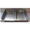 Image 1 : 1/2 SIZE, 4" DEEP STAINLESS INSERT - LOT OF 2