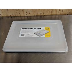 18" X 26" FULL SIZE ALUMINUM BUN PAN & COVER