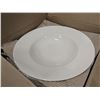 Image 1 : 12" WHITE PORCELAIN PASTA BOWLS,20OZ LOT OF 12