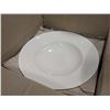 Image 1 : 12" WHITE PORCELAIN PASTA BOWLS,20OZ LOT OF 12