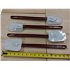 Image 1 : 16" SILICONE HIGH HEAT "SPOONULAS" - LOT OF 4