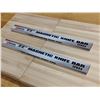Image 1 : 22" PLASTIC MAGNETIC KNIFE BARS - LOT OF 2
