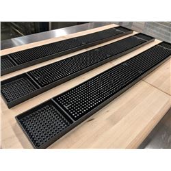 3.25" X 27" BAR RAIL SPILL MATS, OMCAN-LOT OF 3