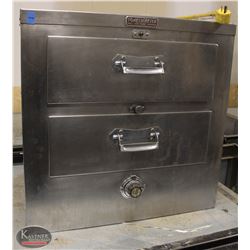 R152) TOASTMASTER 2 DRAWER ROLL & FOOD WARMER