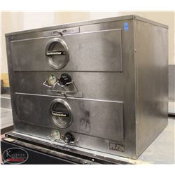 R153) TOASTMASTER 2 DRAWER FOOD WARMER