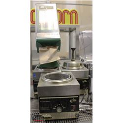 R86) LOT OF 3 STAR TOPPING WARMER & DISPENSER W/