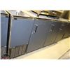Image 1 : R148) PERLICK 3 DOOR PASSTHROUGH BACK BAR COOLER