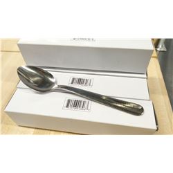 STAINLESS TEASPOONS, WINDSOR SERIES - LOT OF 48