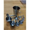 Image 1 : STAINLESS MEASURE SET - LOT OF 10 PIECES