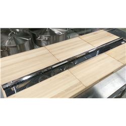 44" STAINLESS STEEL CHECK HOLDER/ORDER RAIL