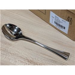 7" SOUP SPOONS, EXTRA HEAVY WEIGHT LOT OF 36