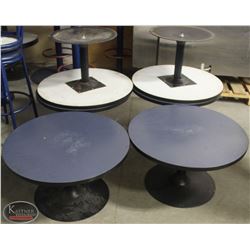 R30) 6 ROUND COFFEE TABLES