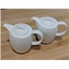 Image 1 : 20OZ/600ML PORCELAIN COFFEE POTS - LOT OF 2