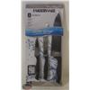 Image 1 : NEW 3PC KNIFE ARMOR FARBERWARE CHEF KNIFE SET