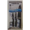 Image 1 : NEW 3PC KNIFE ARMOR FARBERWARE CHEF KNIFE SET