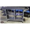 Image 1 : COMMERCIAL FOOD SERVICE CART W/ 1/2-SIZE BUN PANS