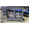 Image 1 : COMMERCIAL FOOD SERVICE CART W/ 1/2-SIZE BUN PANS