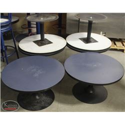 R31) 6 ROUND COFFEE TABLES
