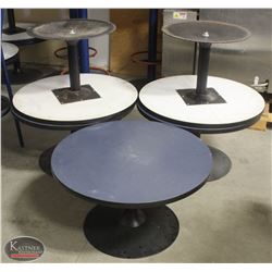 R32 )5 ROUND COFFEE TABLES