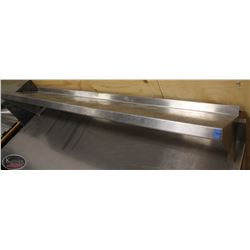 R154) 12" X 60" WALL SHELF