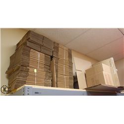 7 BUNDLES OF 6" X 6" X 6" SHIPPING BOXES