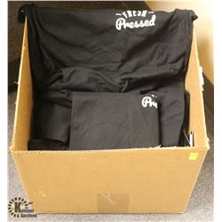 BOX OF 9 ASSORTED SIZES T-SHIRTS & APPROX.