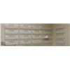 Image 1 : 5 FOUR TIER WALL MOUNT WHITE STORAGE RACK