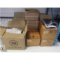 APPROX. 27 BOXES OF PARTS FOR DROPPERS BOTTLES