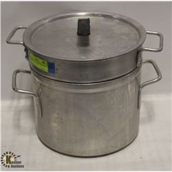 VOLLRATH 9.5L DOUBLE POTS WITH LID
