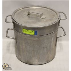 VOLLRATH 9.5L DOUBLE POTS WITH LID