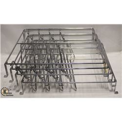 LOT OF 3 DRYING RACKS 18" X 18"