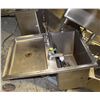 Image 1 : S/S COMBINATION SINK INSERT W/ DRAINPAN,2 FAUCET'S