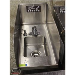 ELKAY S/S HIGH-WALL / SPLASHGUARD PERSONAL SINK