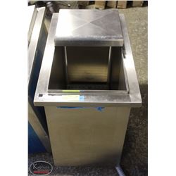 S/S DROP-IN ICE BIN / DEEP WELL DRAIN BASIN