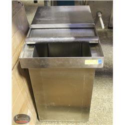 S/S DROP-IN ICE BIN / DEEP WELL DRAIN BASIN