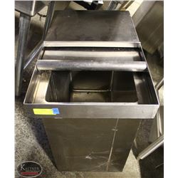 S/S DROP-IN ICE BIN / DEEP WELL DRAIN BASIN