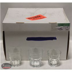 26 ASSORTED SIZE ROCK GLASSES