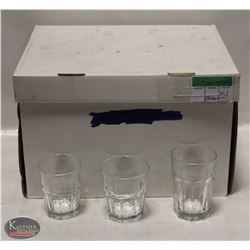 28 ASSORTED SIZE ROCK GLASSES