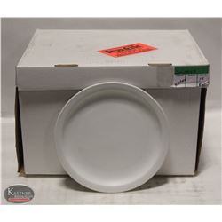 19 - 10.5" WHITE DINNER PLATES