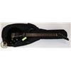 Image 1 : PROFIL ELECTRIC BLACK GUITAR WITH SOFT CASE.