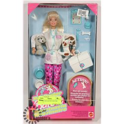 VINTAGE SEALED PET DOCTOR BARBIE.