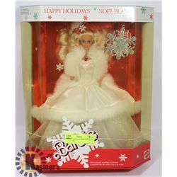 VINTAGE SEALED HAPPY HOLIDAYS 1989 BARBIE.