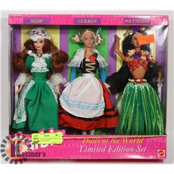 VINTAGE SEALED BARBIE DOLLS OF THE WORLD LIMITED